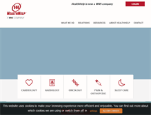 Tablet Screenshot of healthhelp.com